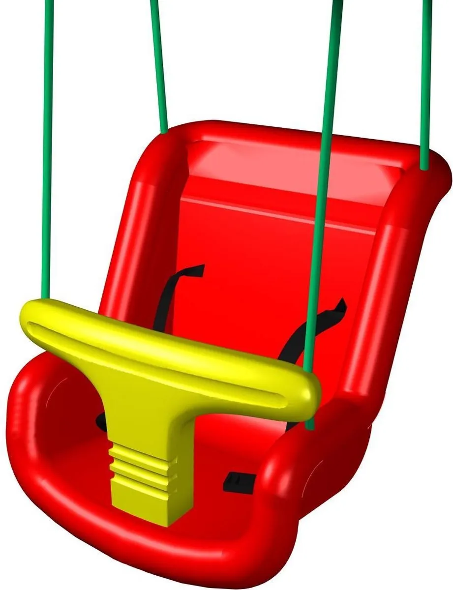 Intergard Babyschommel Giant - Rood/Geel