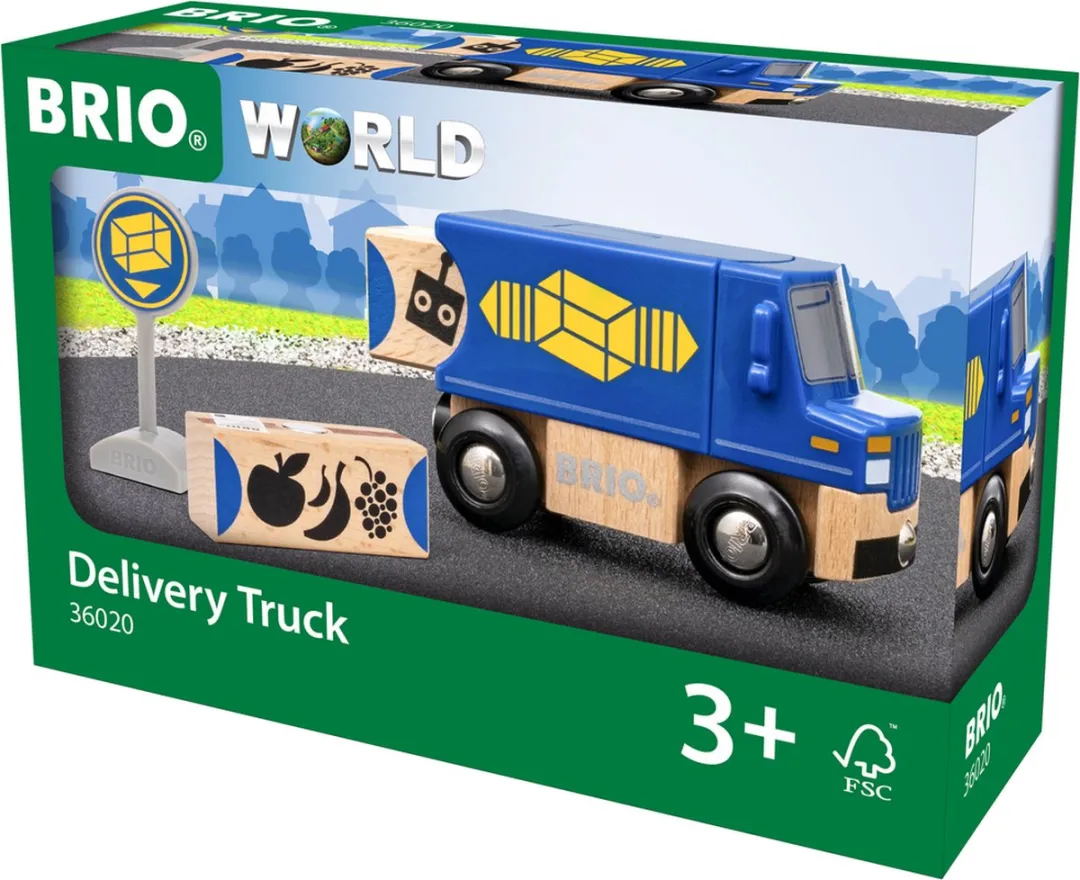 BRIO Bestelwagen 36020 - Blauw