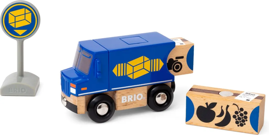 BRIO Bestelwagen 36020 - Blauw