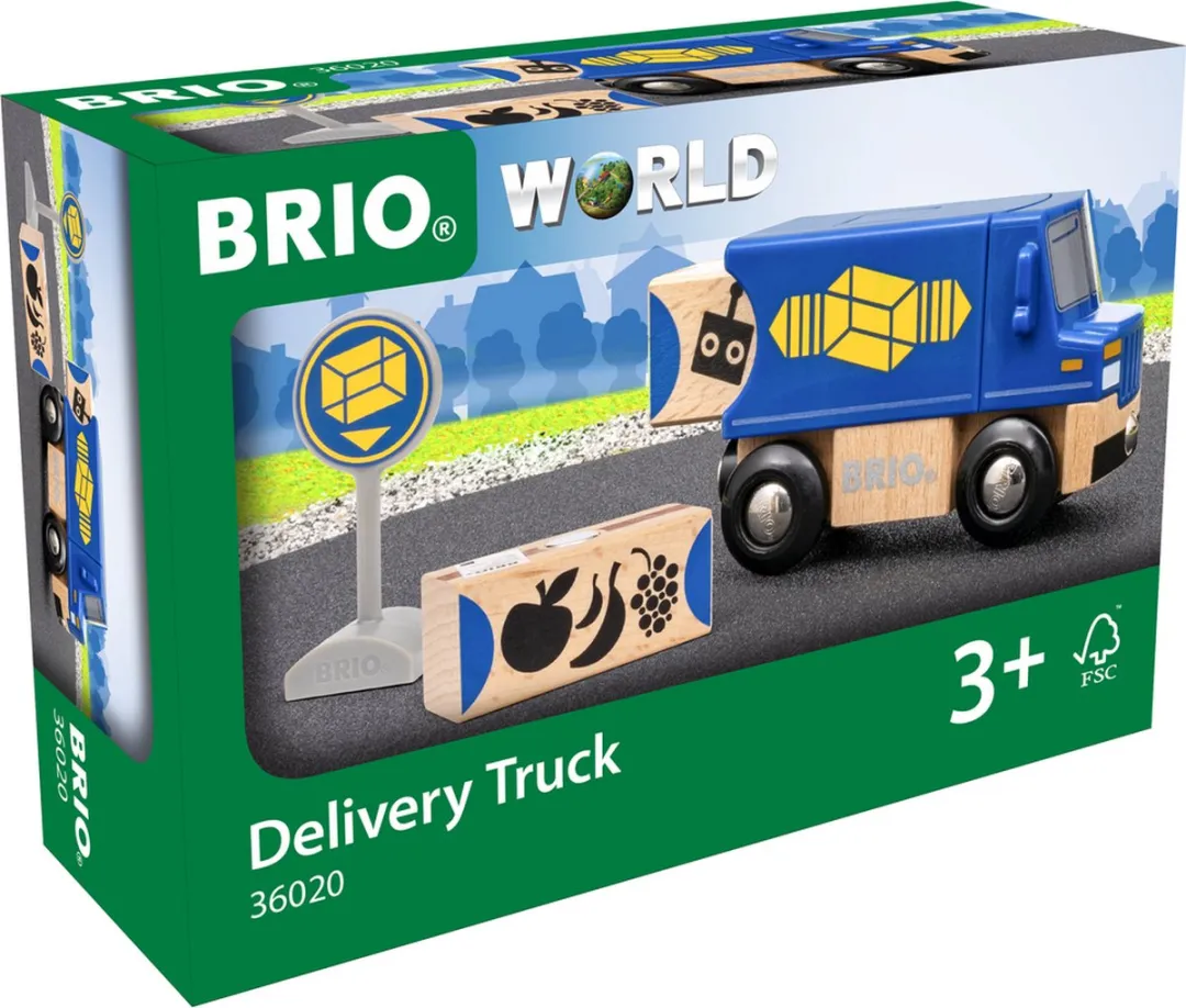 BRIO Bestelwagen 36020 - Blauw