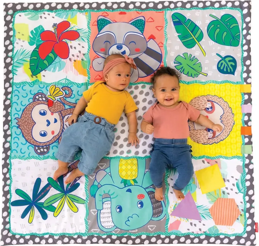 Infantino Jumbo Sensory Discovery Speelkleed BK-313037 - Multicolor