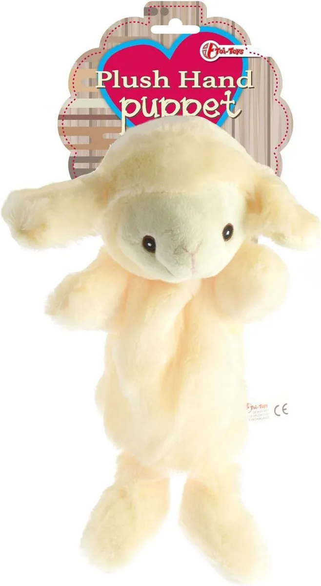 Toi-Toys Pluchen Handpop Aap