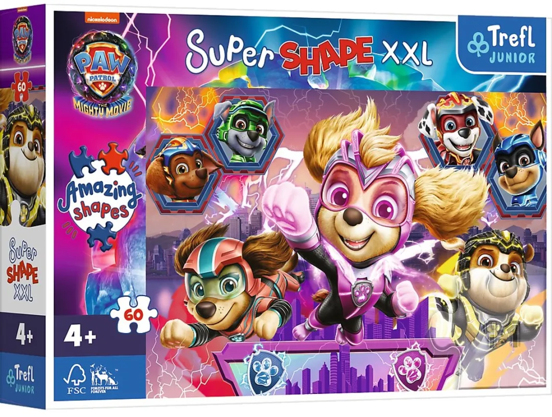 Trefl Puzzle 60 XXL Super Shape Psi Patrol