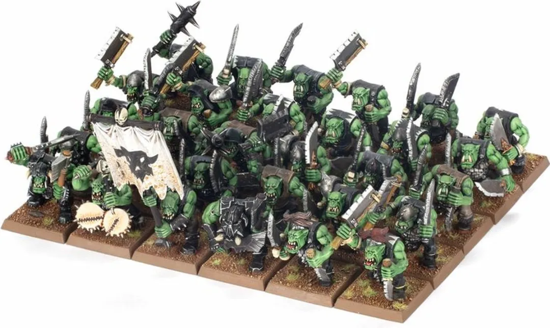Games Workshop Orc Boyz Mob 09-02