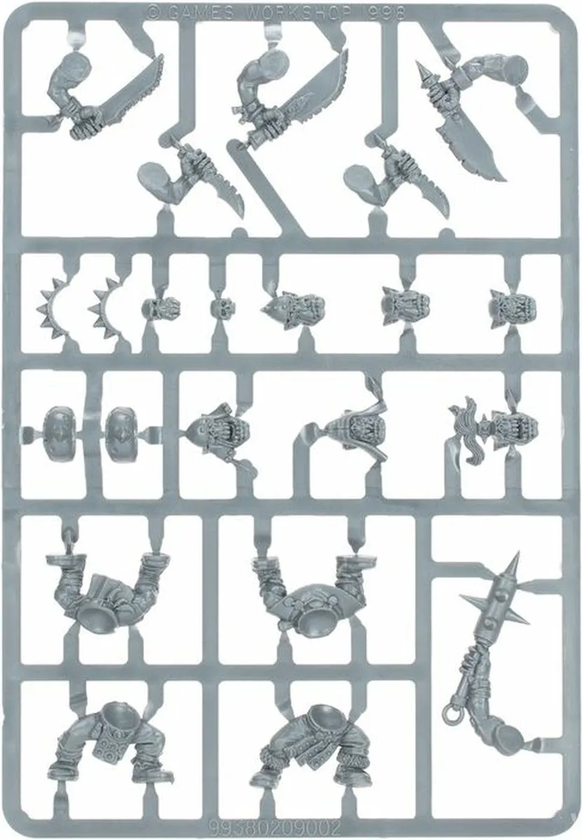 Games Workshop Orc Boyz Mob 09-02 - Meerkleurig