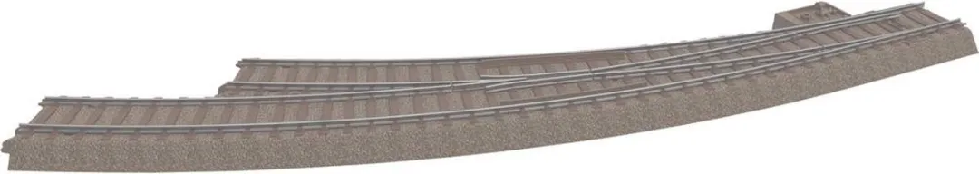Märklin H0 C-rails T62772 Wissel Rechts - Slank