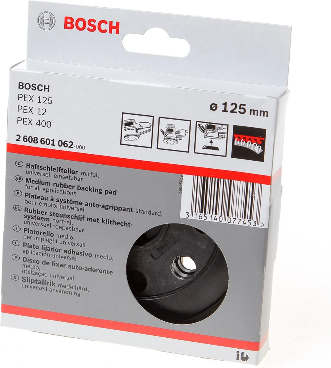 Bosch PEX 12 Schuurplateau - 1 Stuk