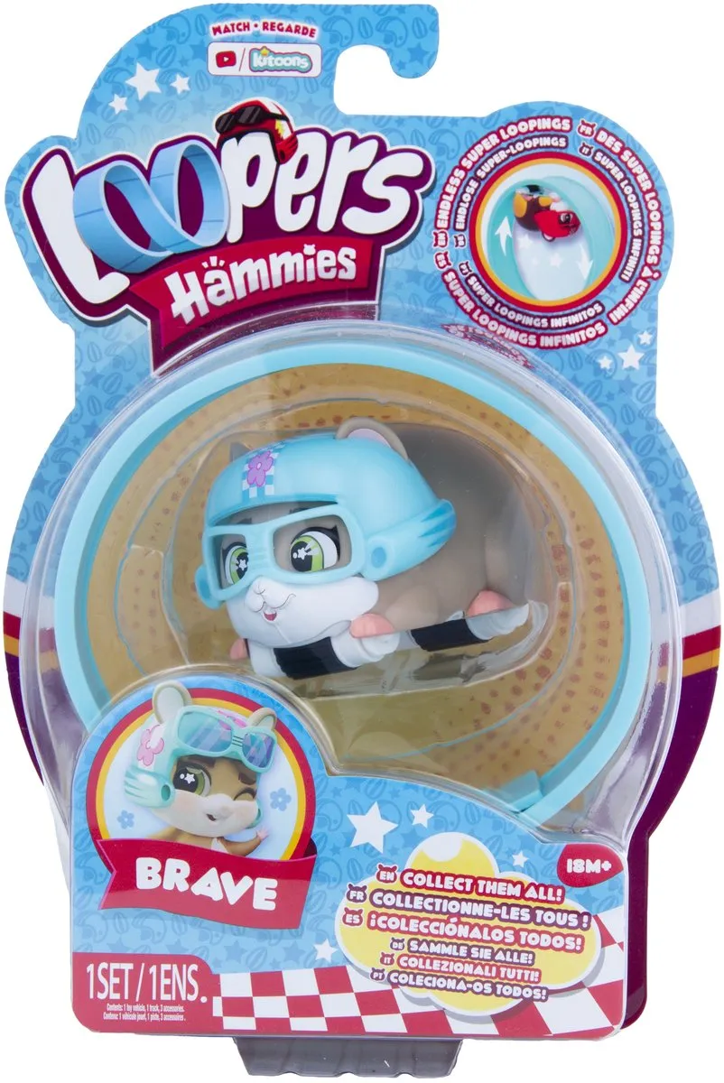 Imc Toys Loopers HAMMIES BRAVE - Blauw
