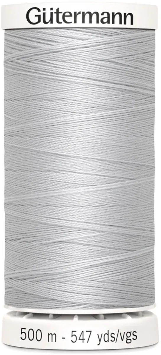 Gutermann Naaigaren Lichtgrijs 500m
