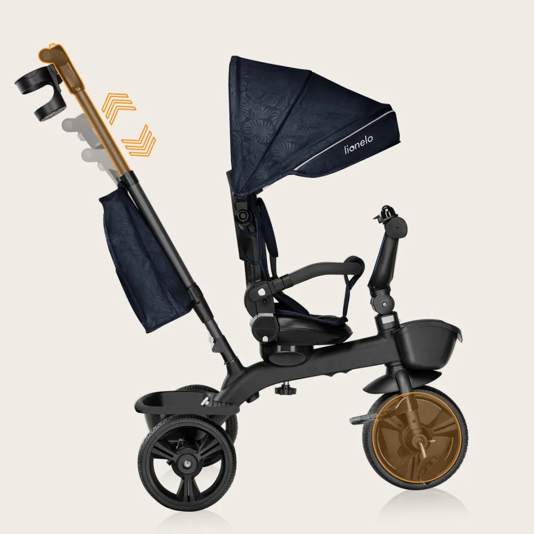 Lionelo Kori Driewieler Kinderfiets 2-in-1 - Blauw