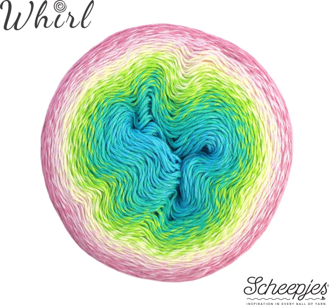 Scheepjes Whirl 1000m Sherbet Rainbow