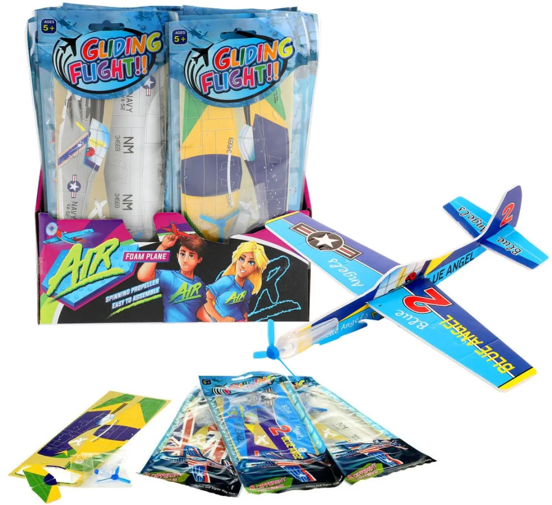 Toi-Toys Air Foam Vliegtuig 43693Z - Random