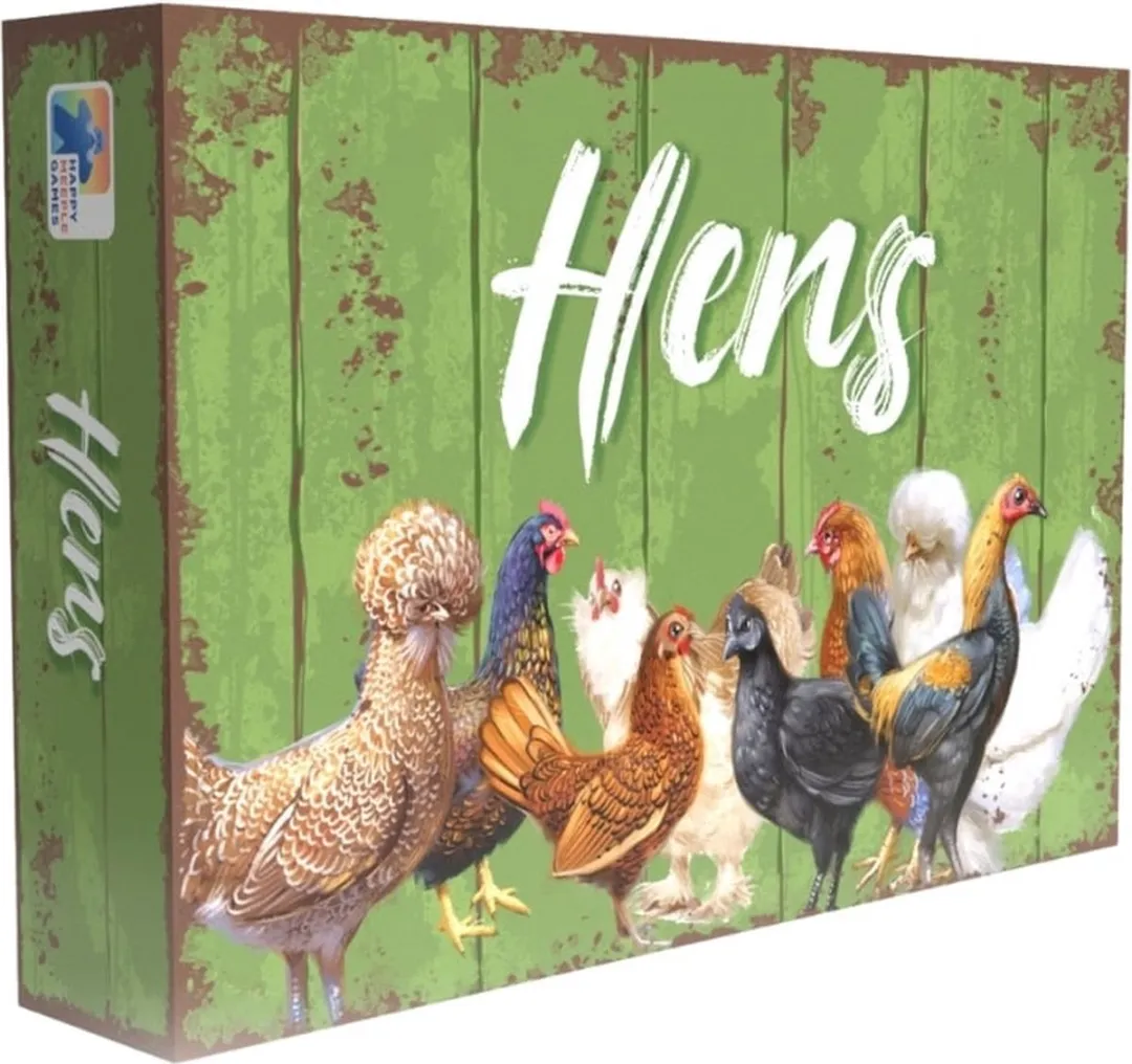 Happy Meeple Games Hens Bordspel - 1-4 Spelers