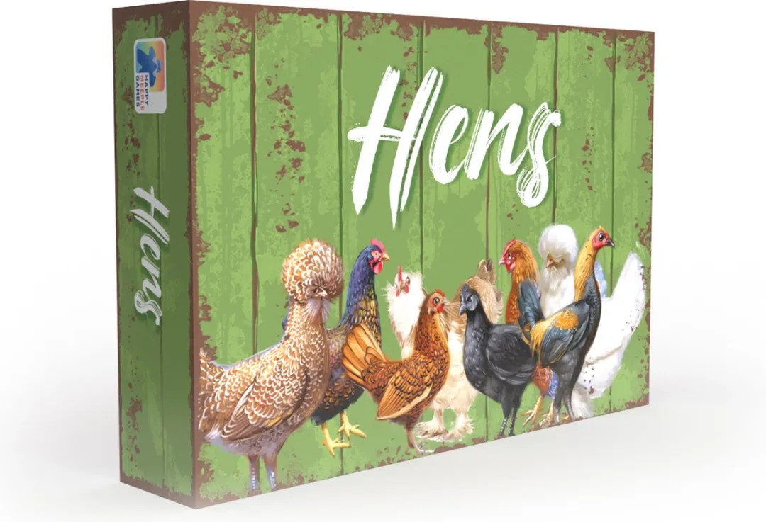 Happy Meeple Games Hens Bordspel - 1-4 Spelers