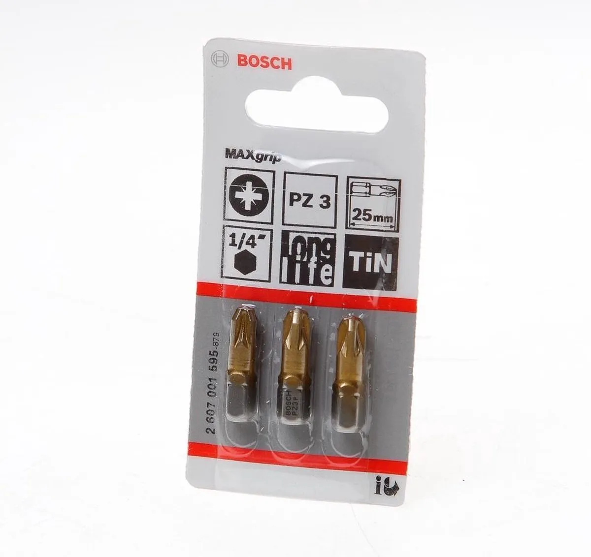 Bosch MAXGRIP/PZ3 Schroeven - 3 Stuks