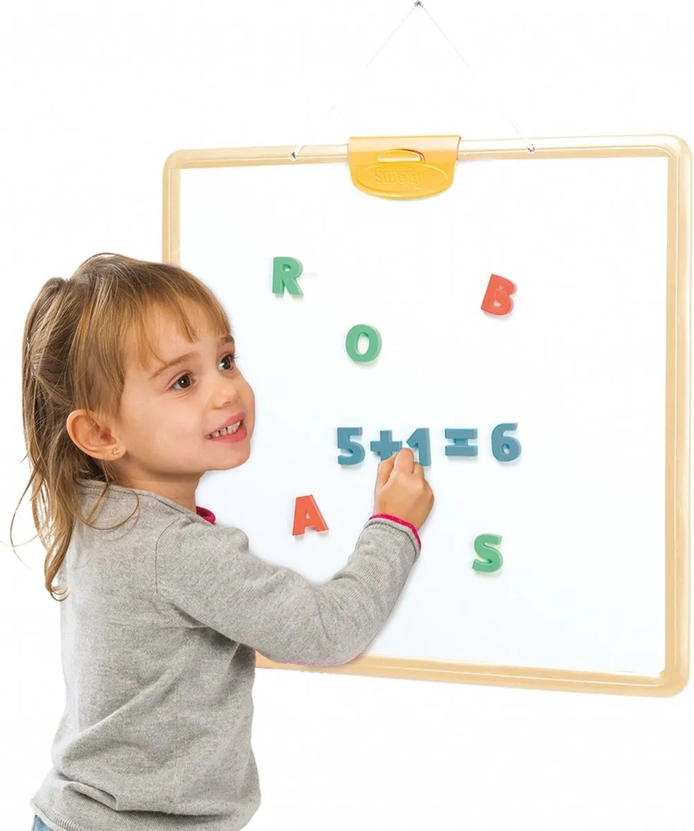 Smoby 72 Letters En Magnetische Cijfers Multicolor - afbeelding 6 van 6