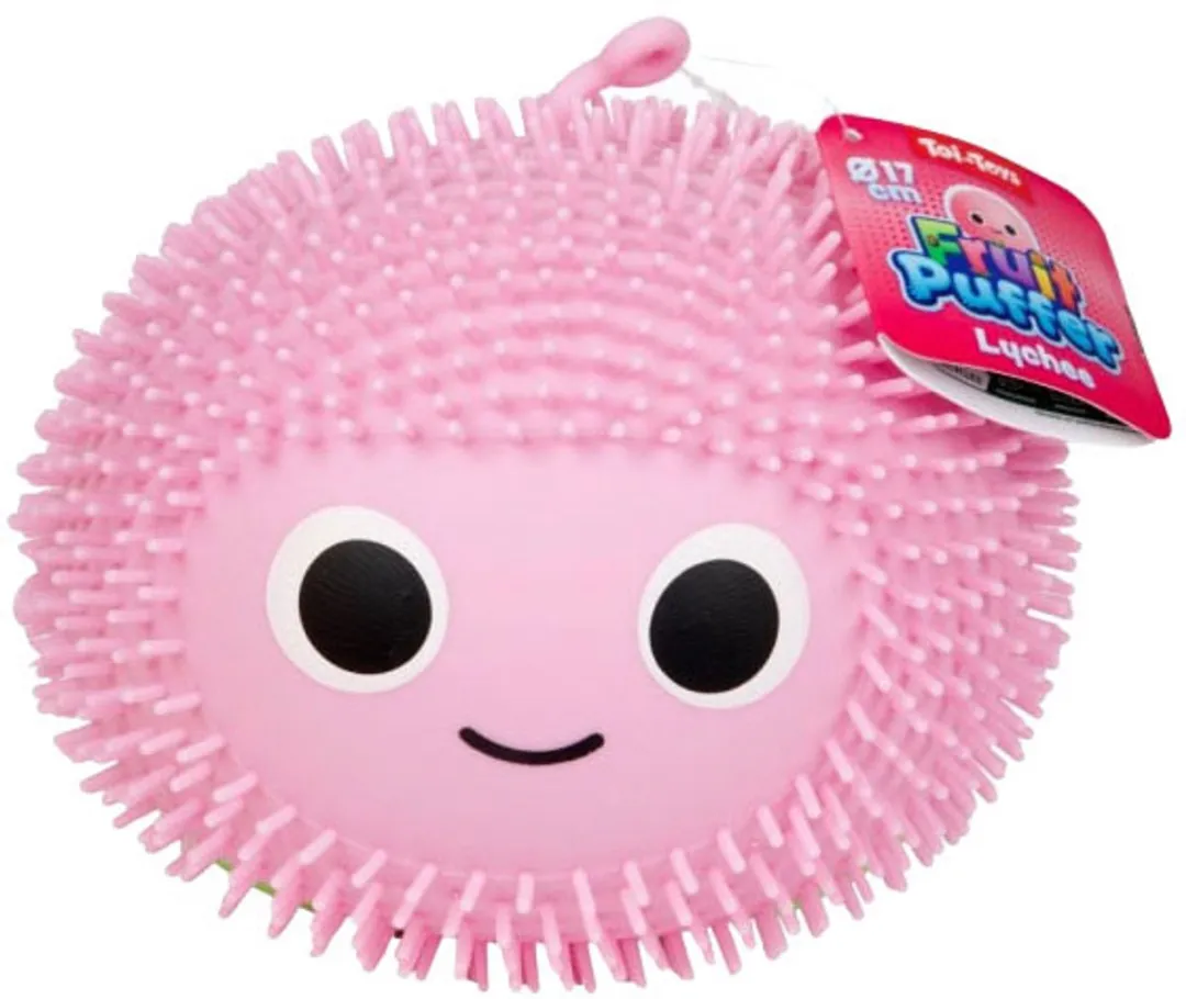 Toi-Toys Pufferbal Fruit - 17,5cm - Multikleur