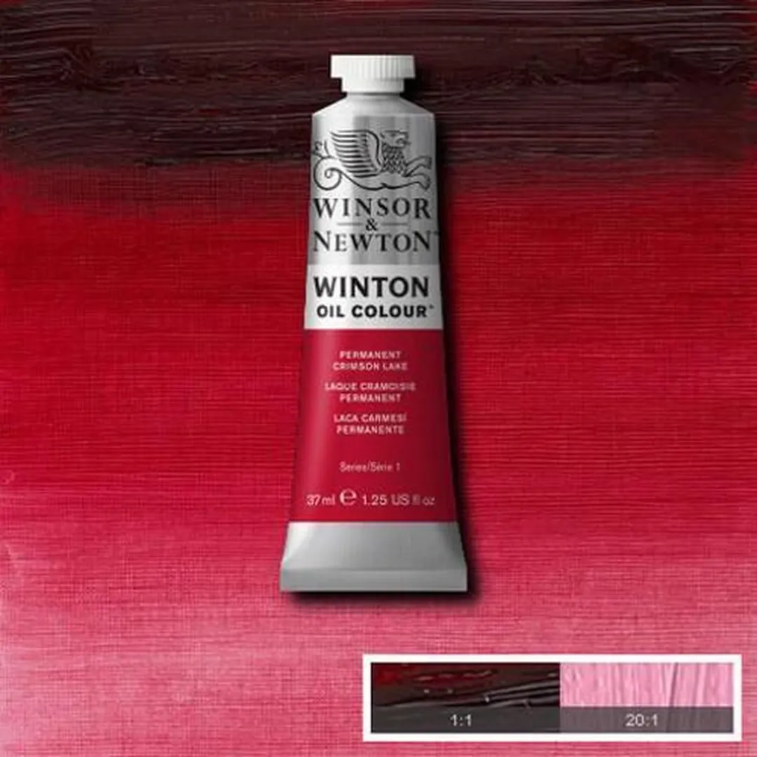 Winsor & Newton Winton Olieverf 37ml Permanent Crimson Lake