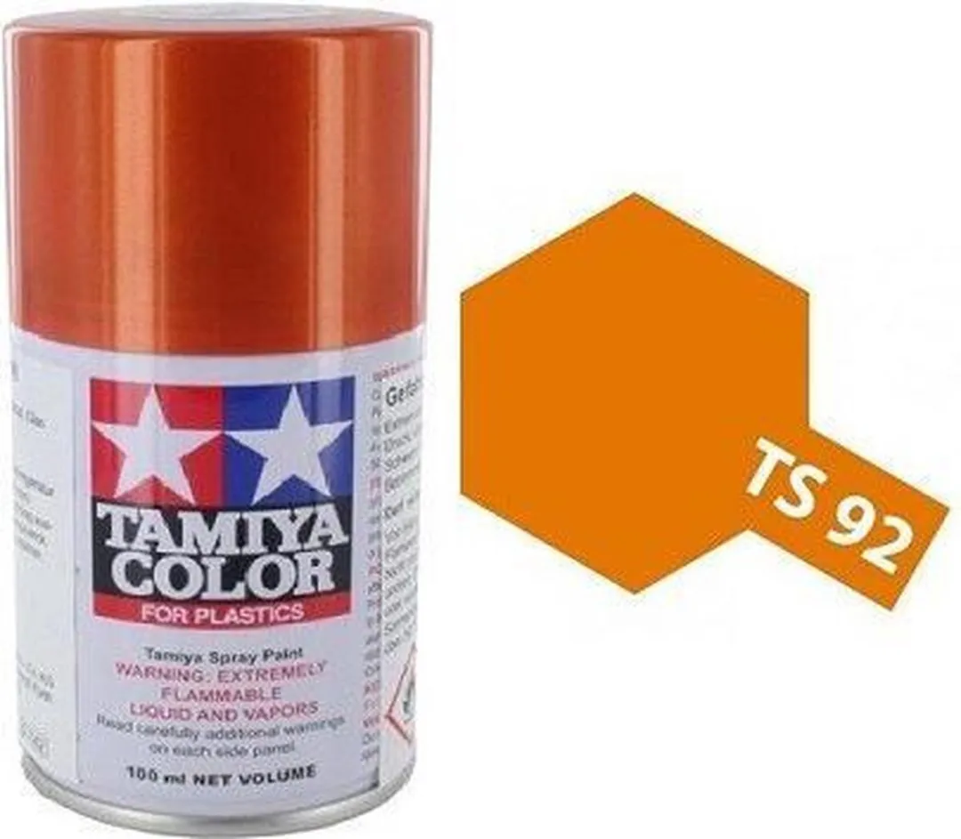 Tamiya TS-92 Acryl Spray Oranje Glanzend 100ml