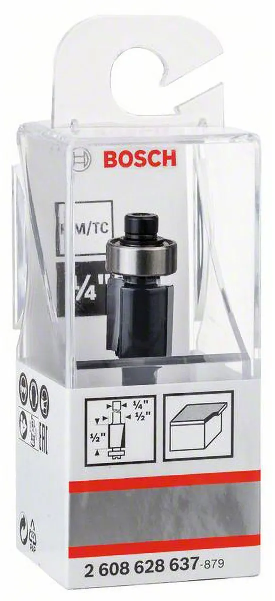 Bosch Laminaat Vlakfrees 1/4" Ø12,7mm L12,7mm G56mm