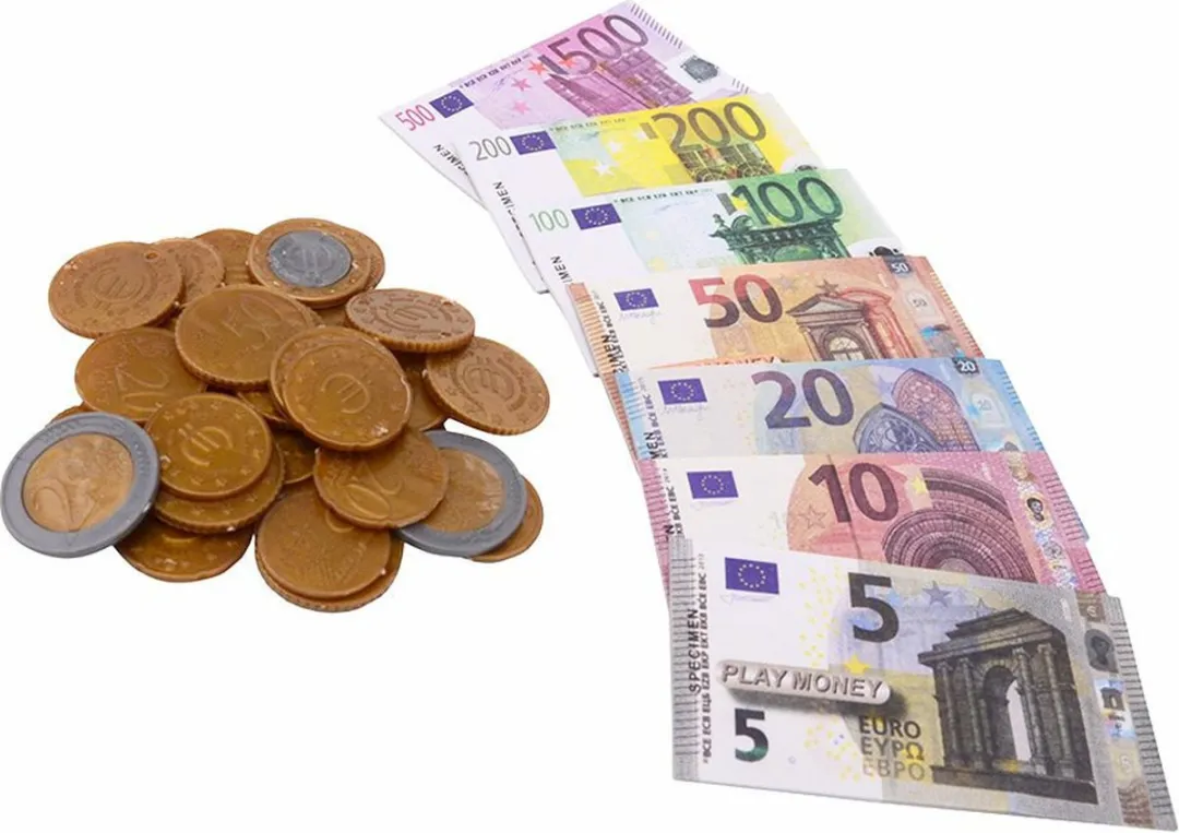 Johntoy Eurospeelgeld op kaart - Multi