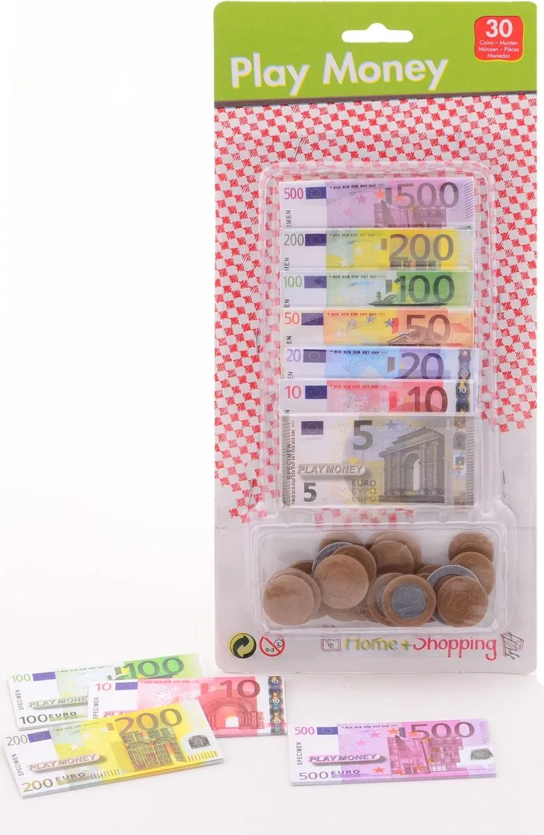Johntoy Eurospeelgeld op kaart