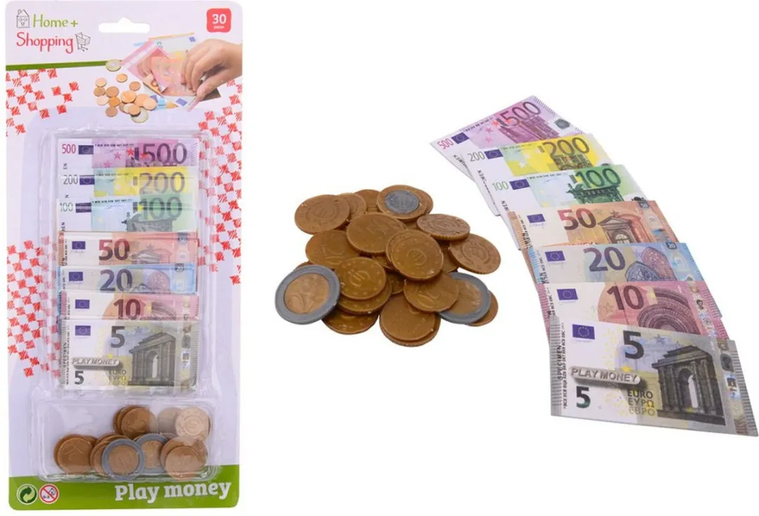 Johntoy Eurospeelgeld op kaart - Multi