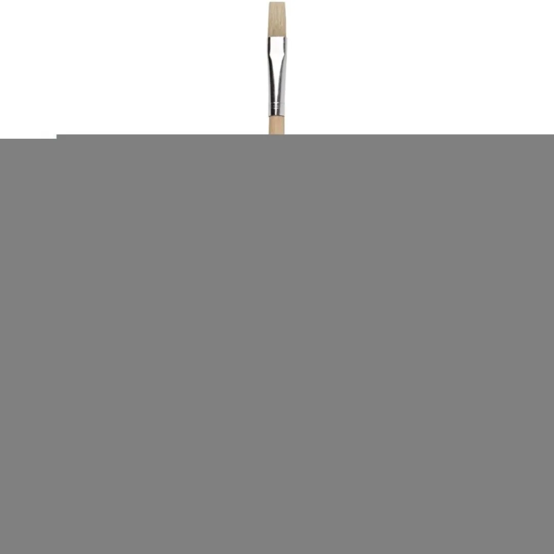 Creativ Company Creotime Nature Line Varkensharen Kwast - 12 Stuks