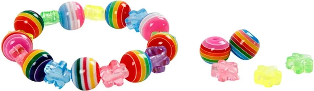 Creativ Company Resin Kralen 12mm Multicolor - 50 Stuks