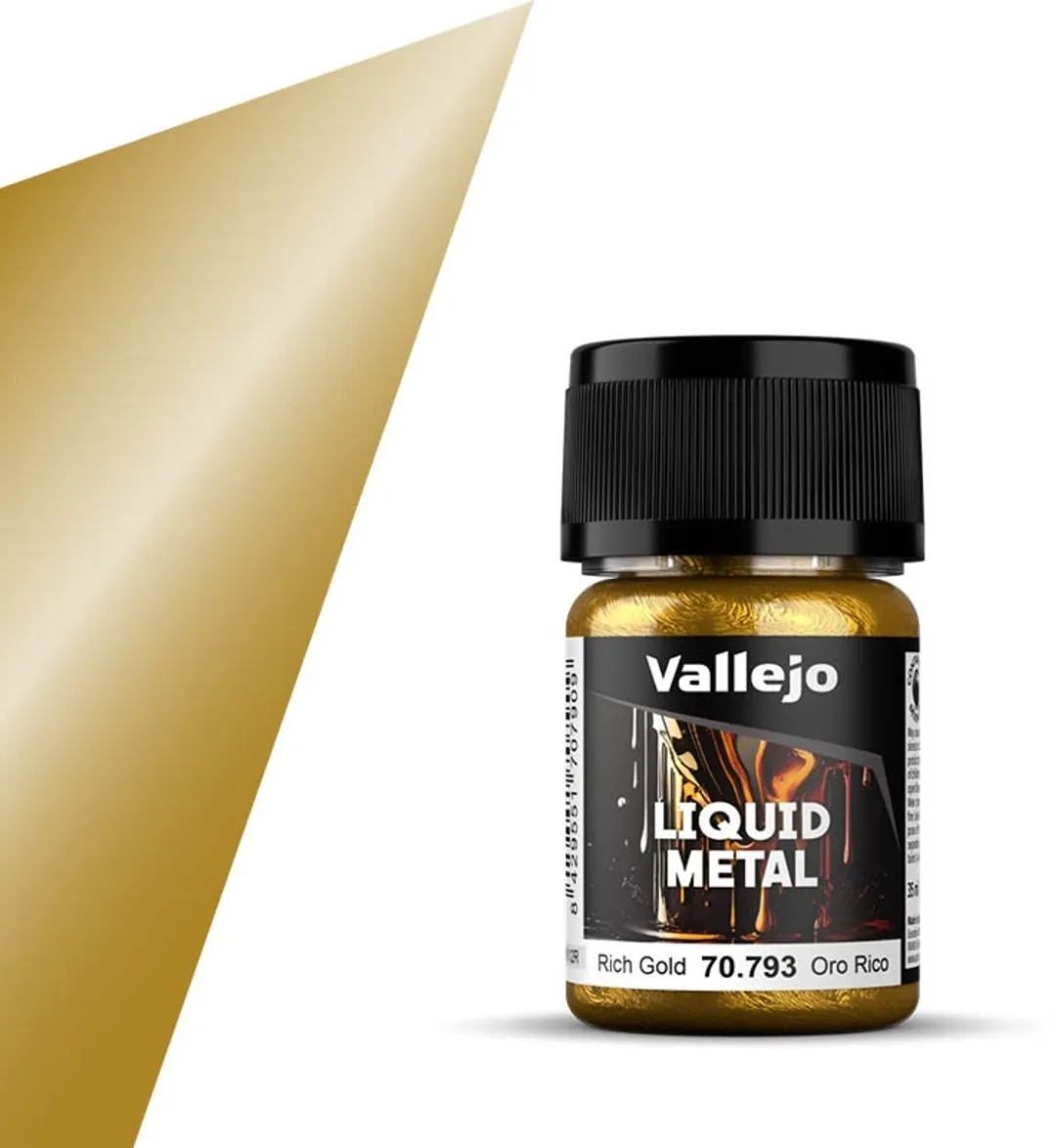 Vallejo Hobbyverf Liquid Rich Gold 35ml