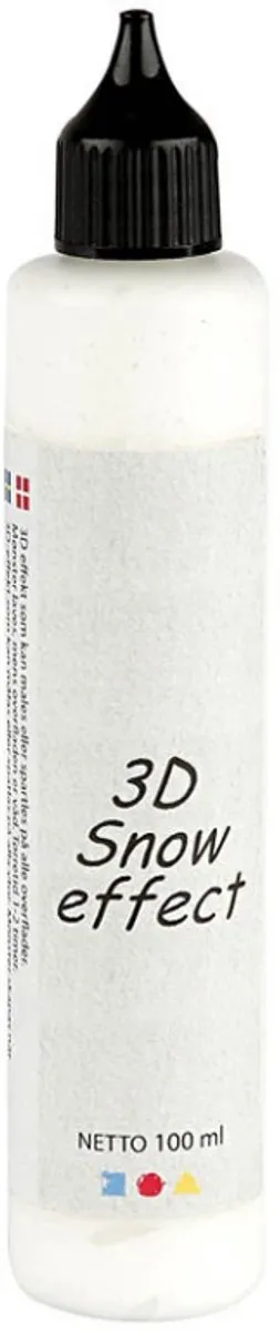 Creativ Company 3D Sneeuw Pasta Mat 100ml