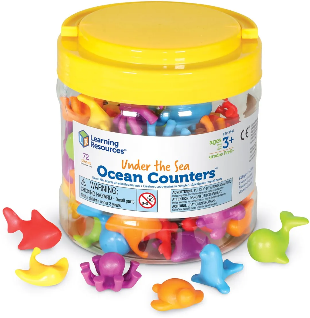 Learning Resources Onder de Zee Telset 72 Stuks