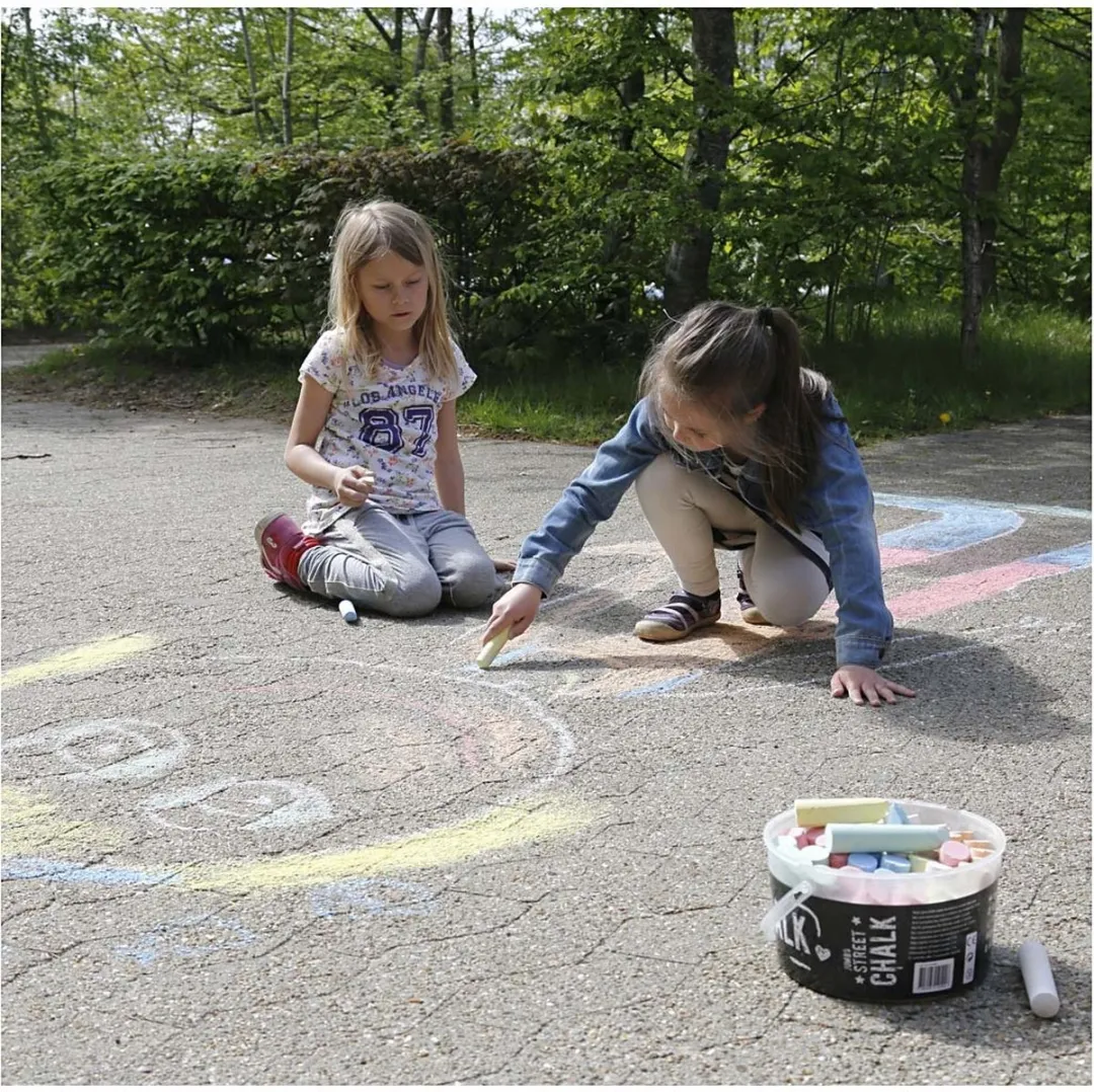 Creativ Company Stoepkrijt - 6 Stuks