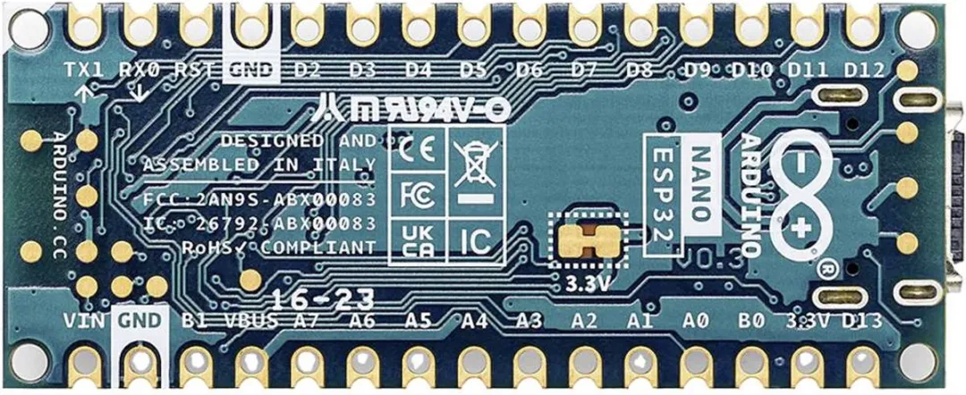 Arduino Nano ESP32 ABX00092 Board - Kleurloos