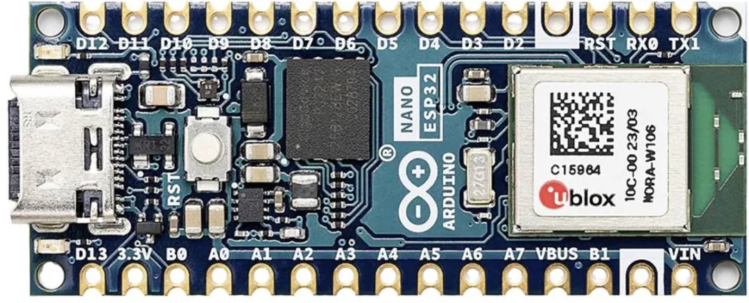 Arduino Nano ESP32 ABX00092 Board - Kleurloos
