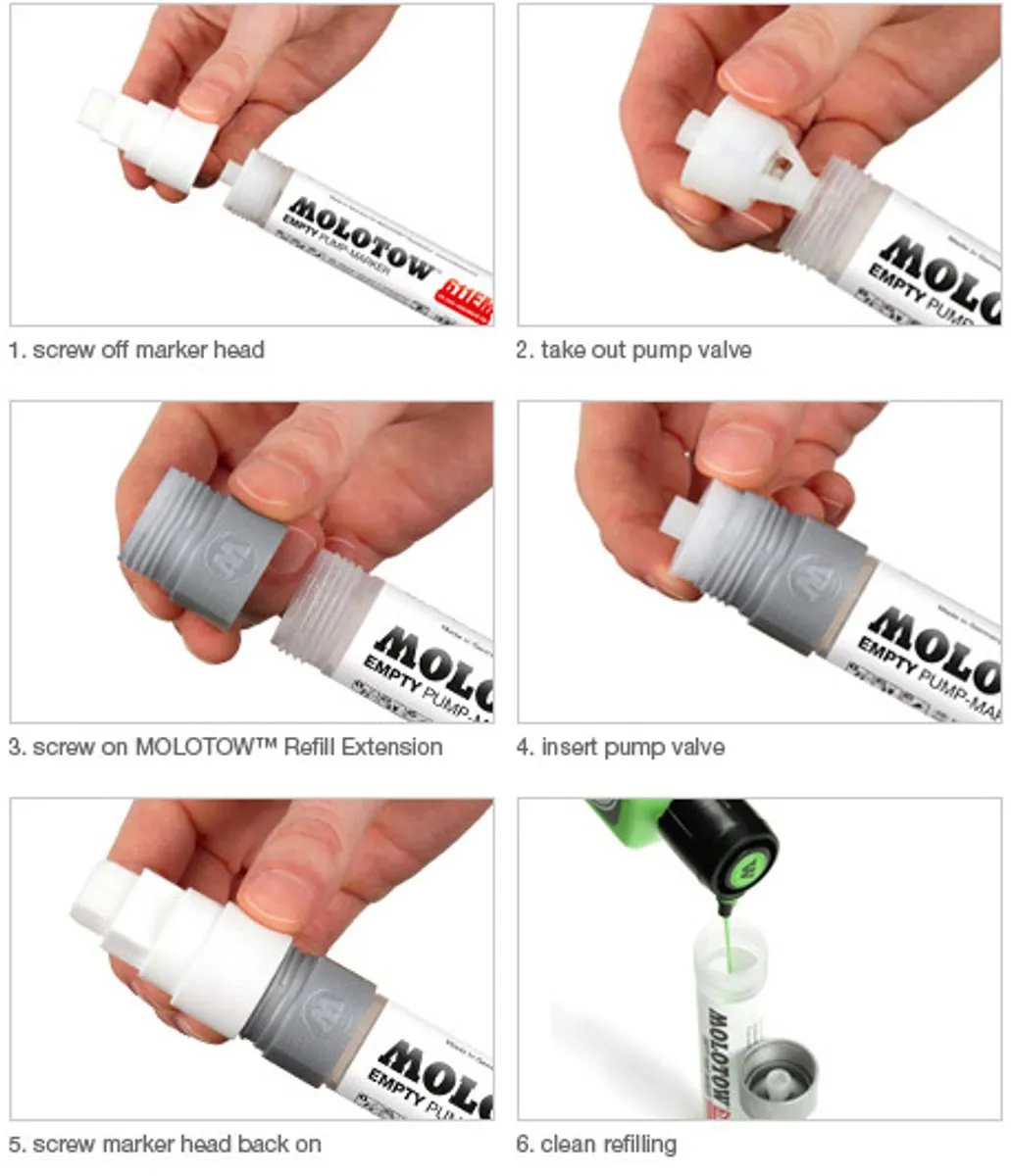 Molotow Refill Extension D 29mm - Grijs