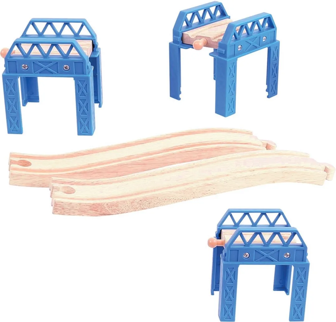 BIGJIGS Treinset Brugdelen BJT056