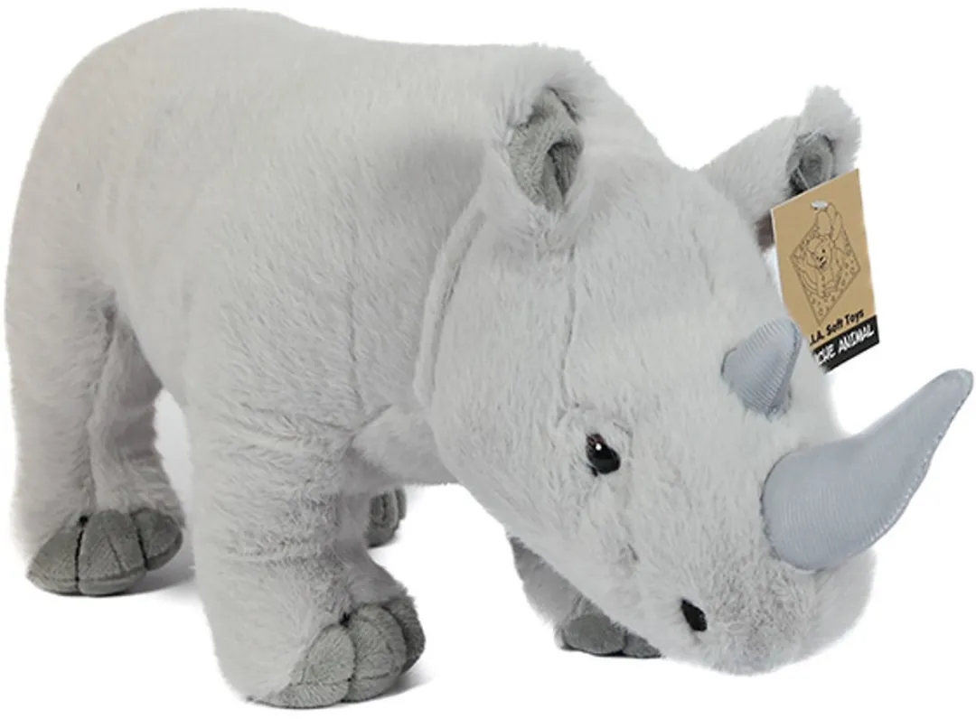 PIA Soft Toys Pluche Neushoorn Staand 40cm