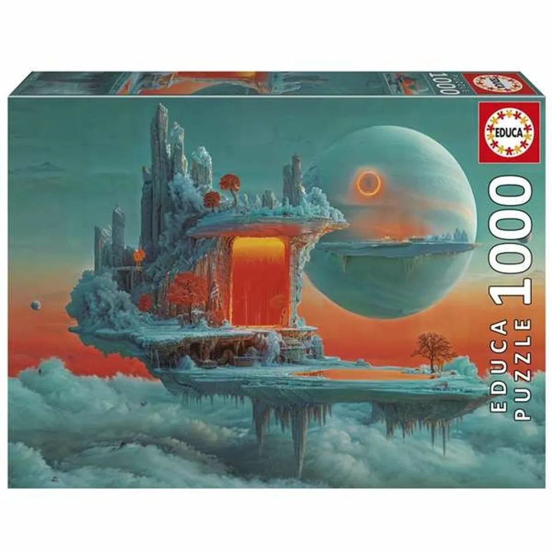 Educa Fire & Ice Planet Puzzel 1000 Stukjes