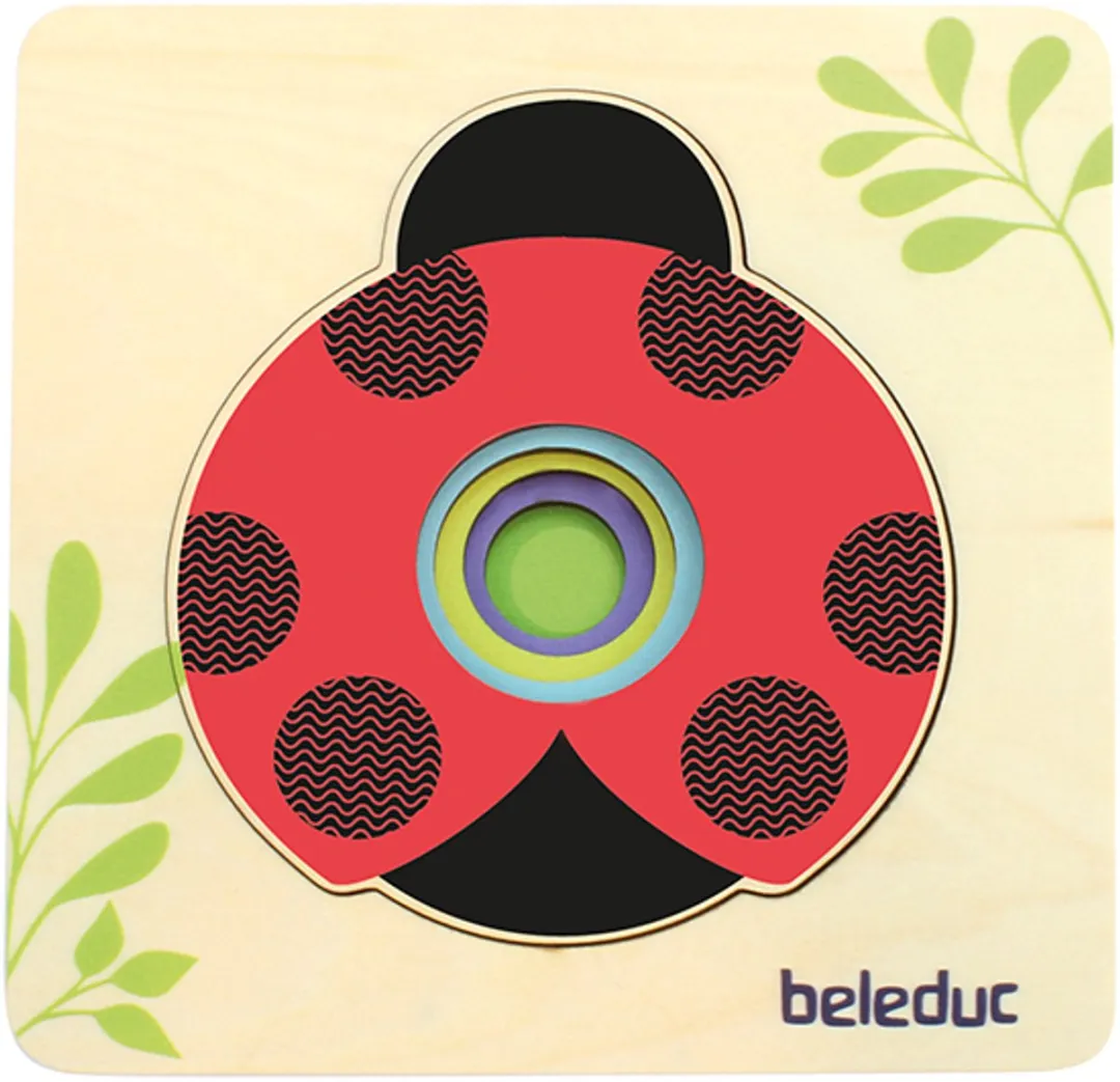 Beleduc Lieveheersbeestje Lagenpuzzel - Multicolor