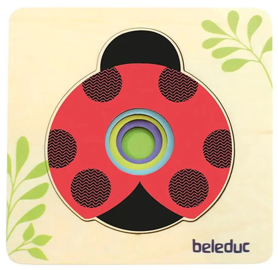 Beleduc Lieveheersbeestje Lagenpuzzel - Multicolor
