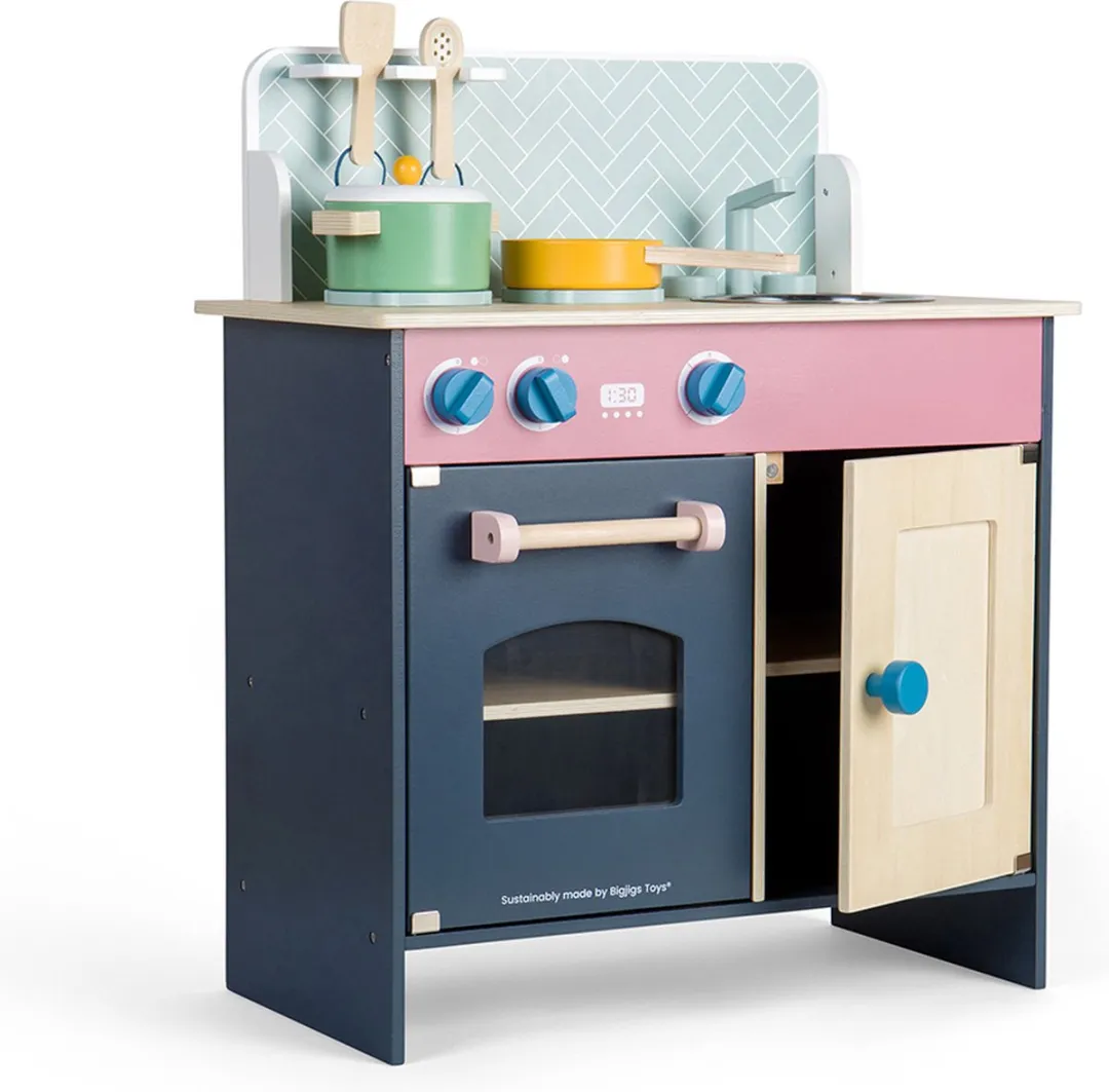 BigJigs Simply Scandi Houten Speelkeuken