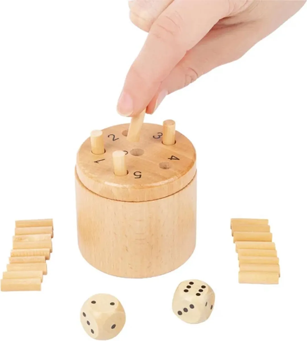 Small Foot Super Six Dice Dobbelspel - afbeelding 6 van 6
