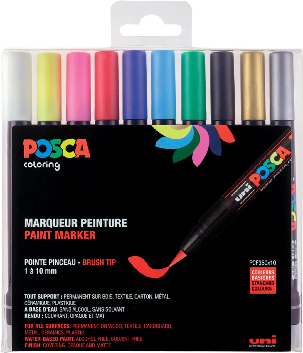 Posca PCF350 Stiften Set - Divers