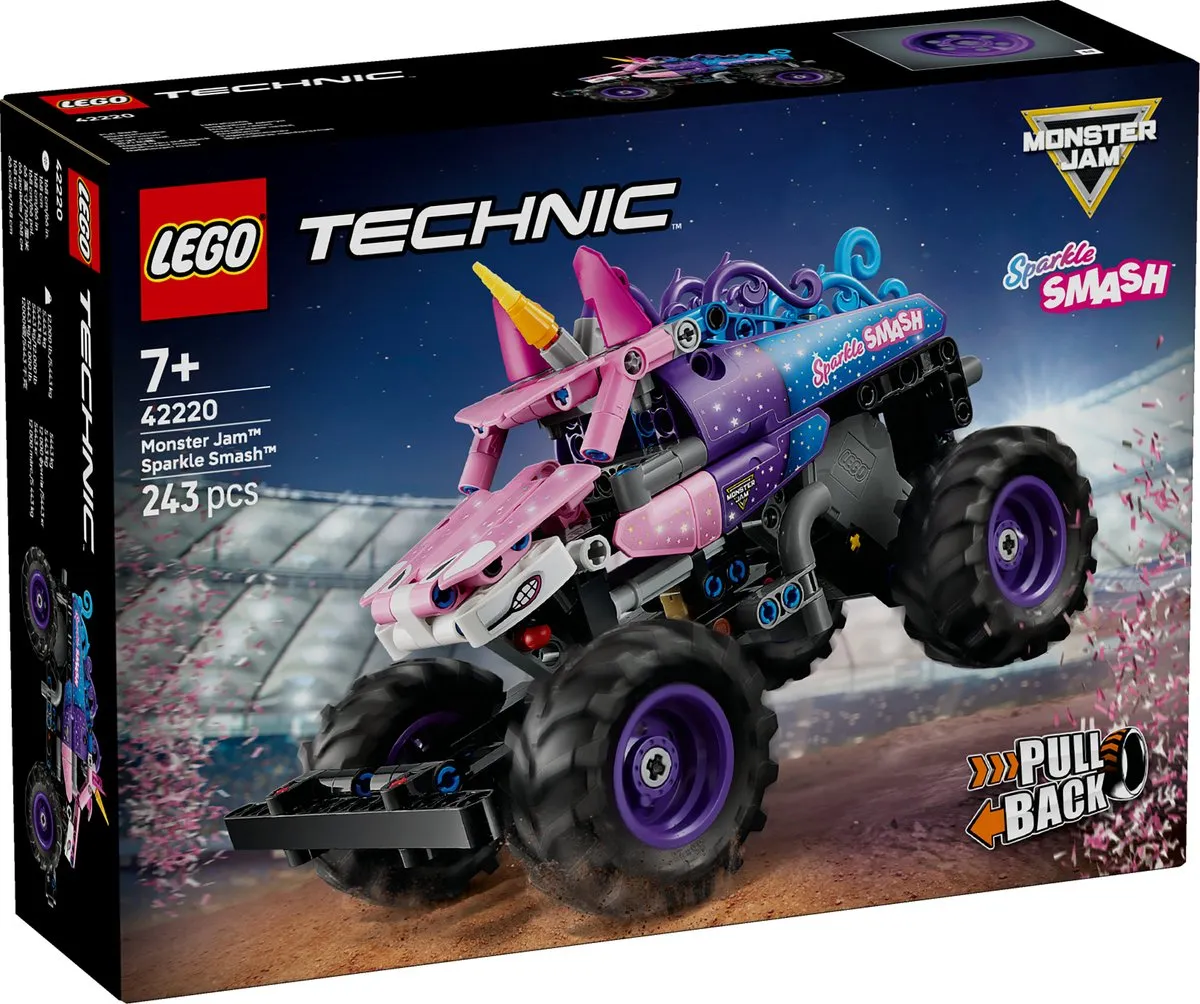 LEGO Technic Monster Jam Sparkle Smash - 243 Stukken - Multicolor