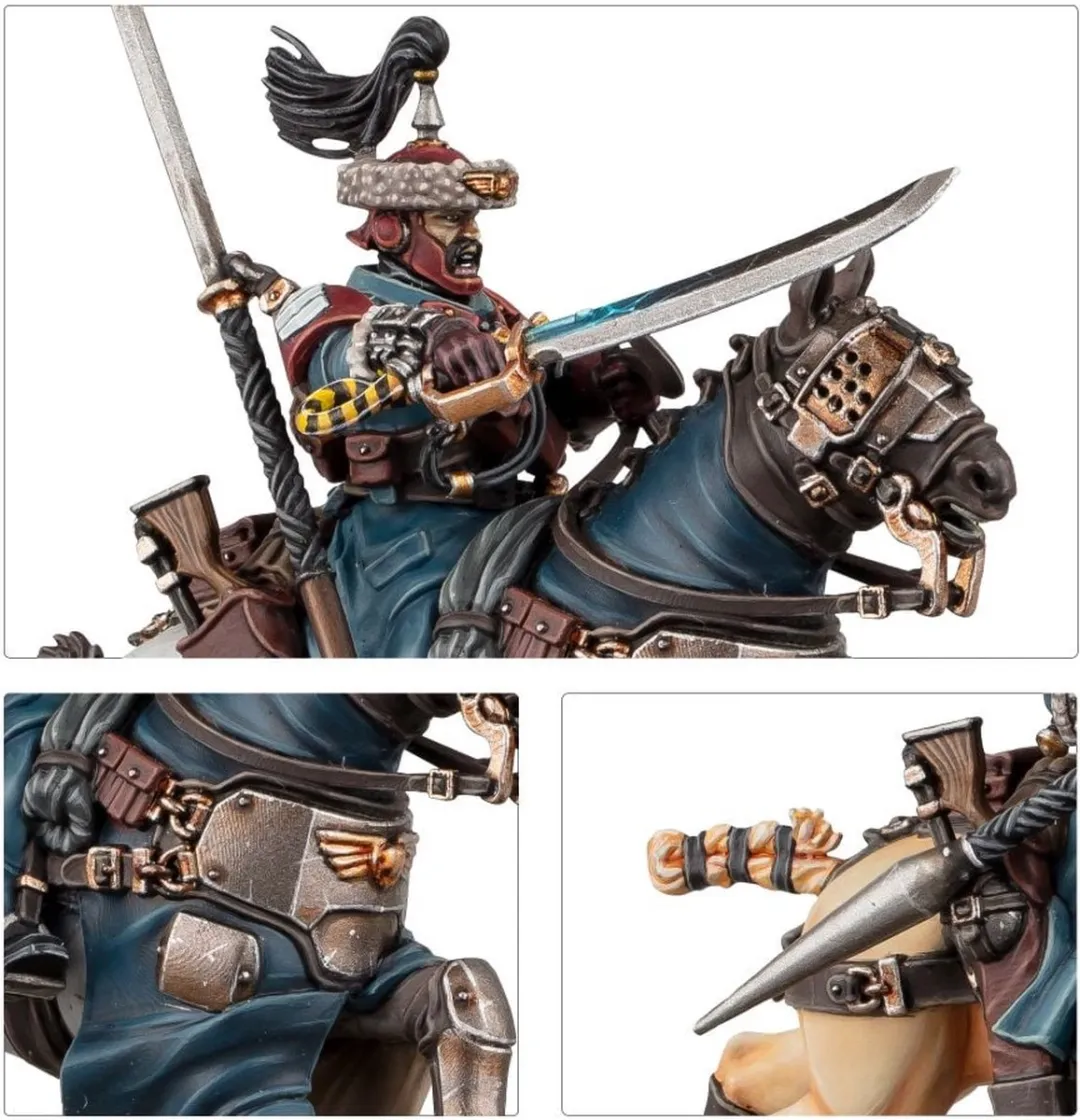 Games Workshop Astra Militarum Attilan Rough Riders - 122 Onderdelen