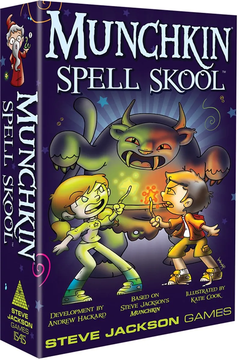 Steve Jackson Games Munchkin Spell Skool Kaartspel - 3-6 Spelers