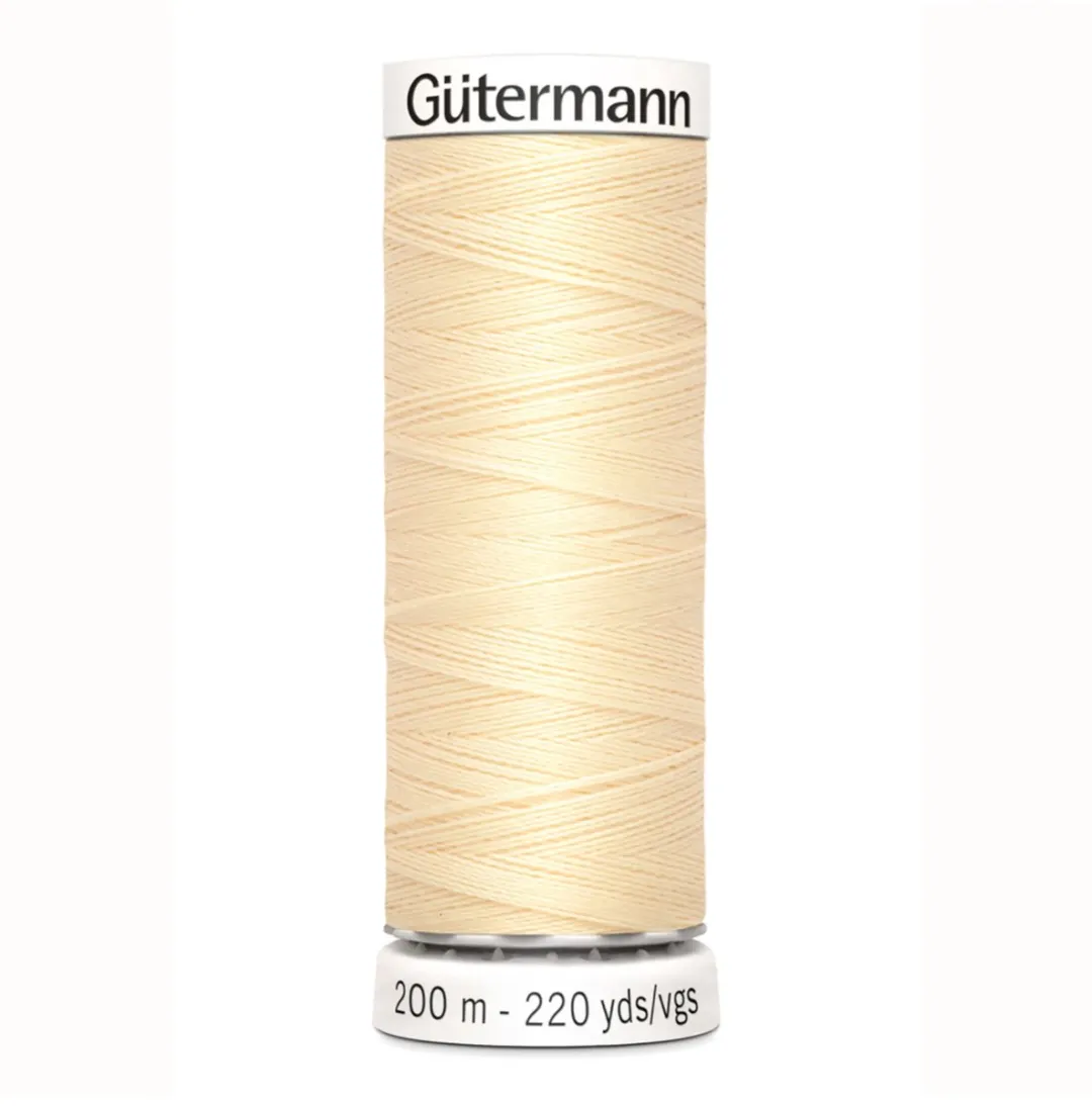 Gutermann Polyester Naaigaren 200m - Geel