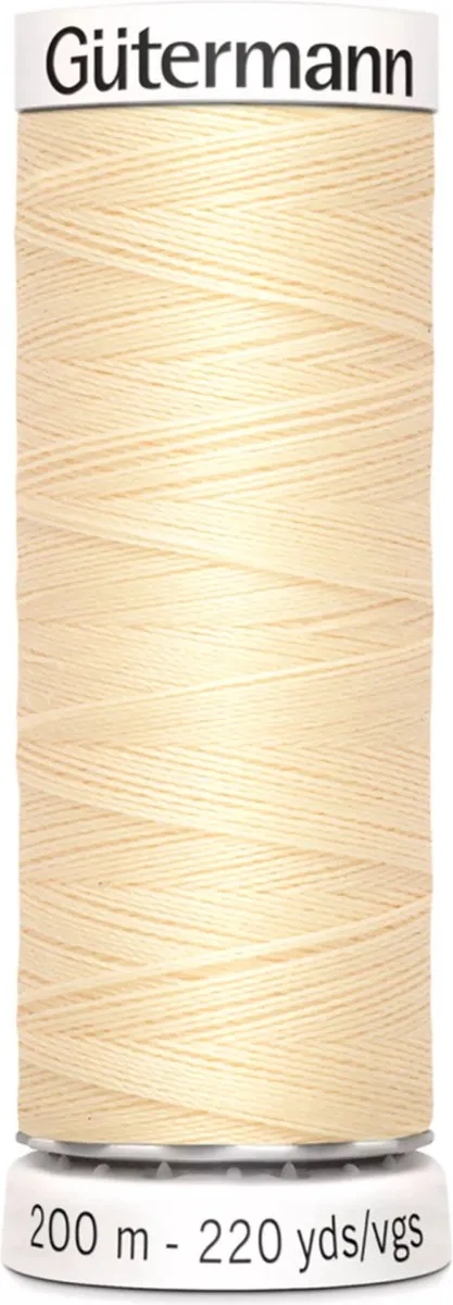 Gutermann Polyester Naaigaren 200m - Geel
