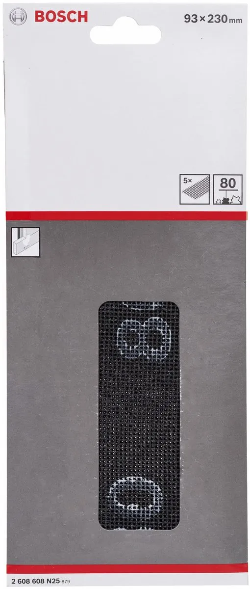 Bosch Handschuurrooster 2608608N25 - 93x230mm